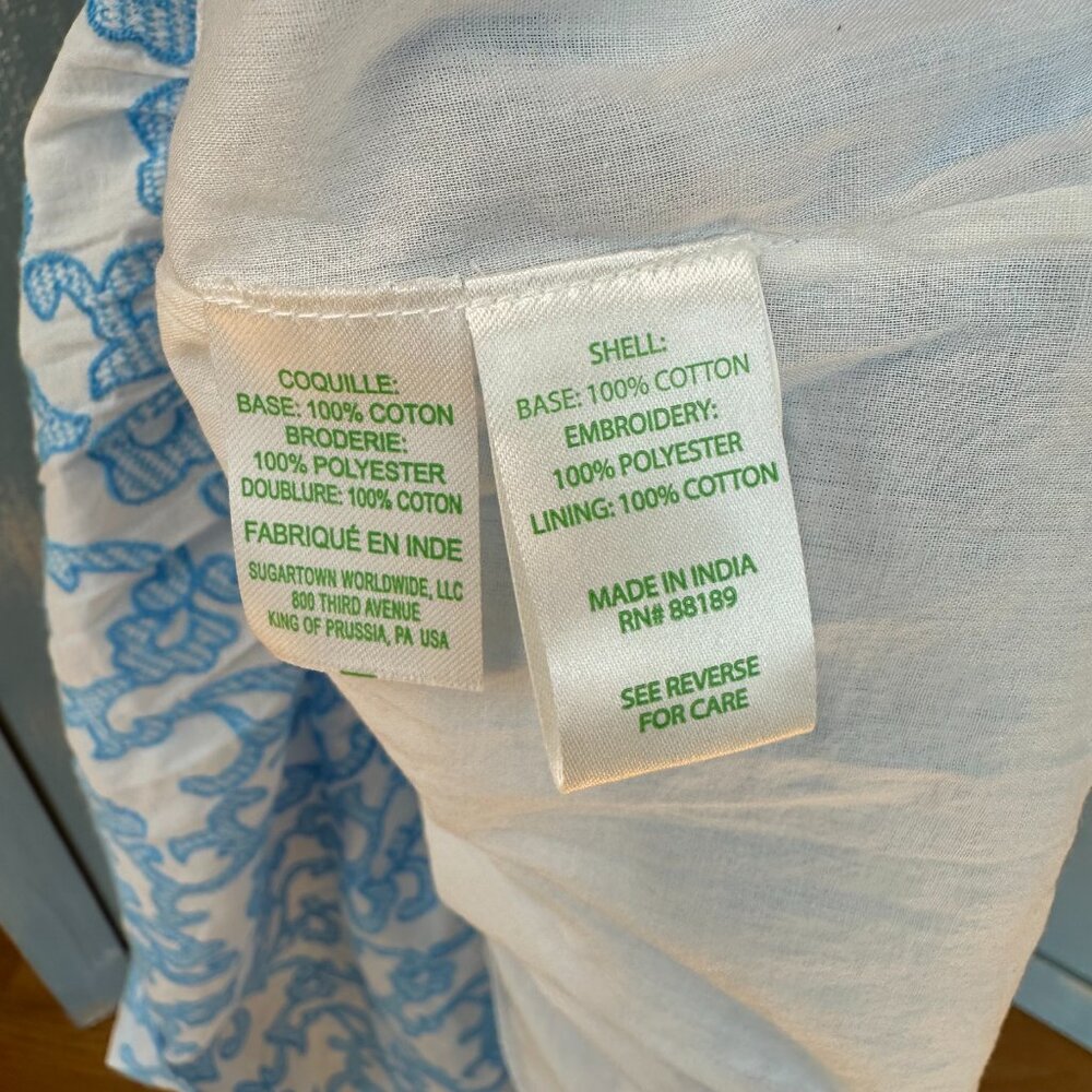 Lilly Pulitzer Amerie Embroidered Midi Dress Flamingle Sz XL - Picture 7 of 14